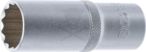 Dugókulcs - crowafej 1/2" 12 szög hosszú 21 mm BGS