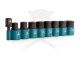 Légkulcsfej készlet 1/2" 9 db 8-18 mm 6 lap - Makita