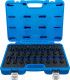 Légkulcsfej készlet 1/2" 27 db-os torx, imbusz, spline