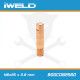 CO áramátadó fúvóka normál M6x25 x 0,8 mm - Iweld