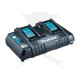 Akkumulátor töltő - 14.4V - 18V Két portos + USB LXT Li-ion - Makita (DC18RD)