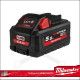 Akkumulátor 18V  5.5Ah Li-Ion B5 RED-Lithium - Milwaukee (M18 HB5.5)