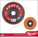 Csiszolótányér, lamellás  kerámia CERA TURBO 125 mm  P80 Milwaukee