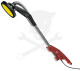 Falcsiszoló zsiráf, hosszú szár 500 W 225 mm - kerek (GE 5 230-CEE)