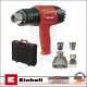 Hőlégfúvó háromfokozatú 2000W - 50-550°C - Einhell (TE-HA 2000 E)