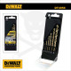 Csigafúró készlet HSS-E Co8   6 db-os 2.0 - 8.0 mm - DeWalt