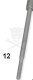 Pichler tartozék izzítógy. menetesszár12. M8xUNF1/4" -M10x1.0 F9Q-F9K