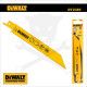 Fűrészlap kardfűrészhez, fémre 152 mm 1.1 T - 5db - DeWalt