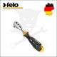 Racsnis hajtószár 1/4" 72 fogas ipari - Felo Ergonic