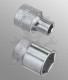 Dugókulcs - crowafej 3/8" 6 lap normál 17 mm Genius