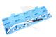 Ékszíjszerelő készlet hajlított hosszú 15 db-os 12 lapú Csillag+E-torx
