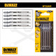 Fűrészlap dekopírfűrészhez, fára 100 mm 2.5T - 5db - DeWalt