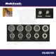 Csavarkiszedő adapter készlet 85%-ig sérült, lesarkalt csavarhoz 8-17 mm
