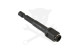 Bit és dugókulcs tartó adapter fúrógépbe 1/4" bit + 3/8" dugó 2:1-ben