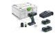 Ütvefúró-csavarbehajtó, akkus 18V 2db 4Ah Li-ion 50 Nm - Festool