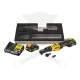 Nyomatékkulcs, akkus 12V 2db 3.0Ah  75 Nm 1/4" - 3/8"- DeWalt