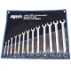 Csillag-villáskulcs készlet 13 db COLOS 1/4"-1"  QUAD DRIVE - SP Tools