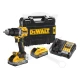 Fúró-csavarozó, akkus 18V 2db 5.0Ah Li-ion - kefementes -  DeWalt