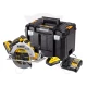 Körfűrész, kézi -akkus 18 V 2x5.0 Ah 190 mm - DeWalt