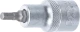 Rátűzőkulcs - crowa+bit 1/2" imbusz  5 mm - BGS