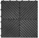 Műhelypadló - SwissDeck RibDeck Classic 33x33cm Jet Black RAL9005