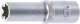 Dugókulcs - crowafej 1/2" belső torx hosszított E16 BGS