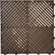 Műhelypadló - SwissDeck RibDeck Classic 33,3 x 33,3 cm - Chocolate Brown