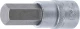 Rátűzőkulcs - crowa+bit 1/2" imbusz 17 x 70 mm BGS