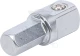 Adapter 3/8" négyszög - 5/16" hatszög BGS
