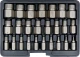 Csavarkiszedő készlet - sérült fejű csavarokhoz Torx-XZN-Imbusz 25 db-os