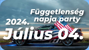 FÜGGETLENSÉG NAPJA PARTY!