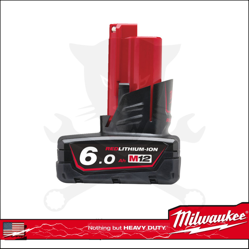 Akkumulator 12V 6.0 Ah Li Ion M12B6 Milwaukee 4932451395 Puma Tools