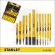 Csapkiütő, laposvágó és pontozó készlet 12 db-os - Stanley