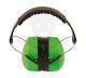Fülvédő műanyag - "jólláthatósági" zöld