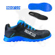 Munkavédelmi cipő SPARCO - PRACTICE S1P fekete-kék 43-as