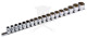 Dugókulcs - crowafej készlet1/2" Gear Lock - Alldrive 18db 10-32mm -TS20