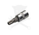 Rátűzőkulcs - crowa+bit 1/4" torx, furatos TPX30 BGS