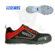 Munkavédelmi cipő SPARCO - Cup S1P fekete-piros 40-es