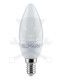 Izzó LED gyertya 8 W meleg fehér, matt 100/37 mm E14 ELMARK