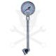 Gumiabroncs nyomásmérő - kerékfúvató 0-15 bar - Yato