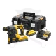 Fúró-vésőkalapács akkus 18V  2.1J 2db 5.0Ah - DeWalt